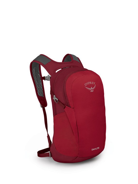 red osprey bag