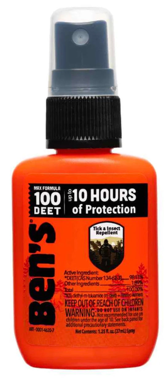 Ben's 100 Tick & Insect Repellent 1.25 oz. Pump Spray