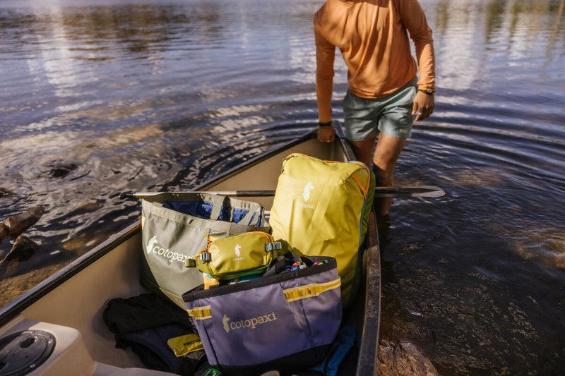 Cotopaxi Allpa 30L Gear Hauler Tote - Blue Smoke and Carbon