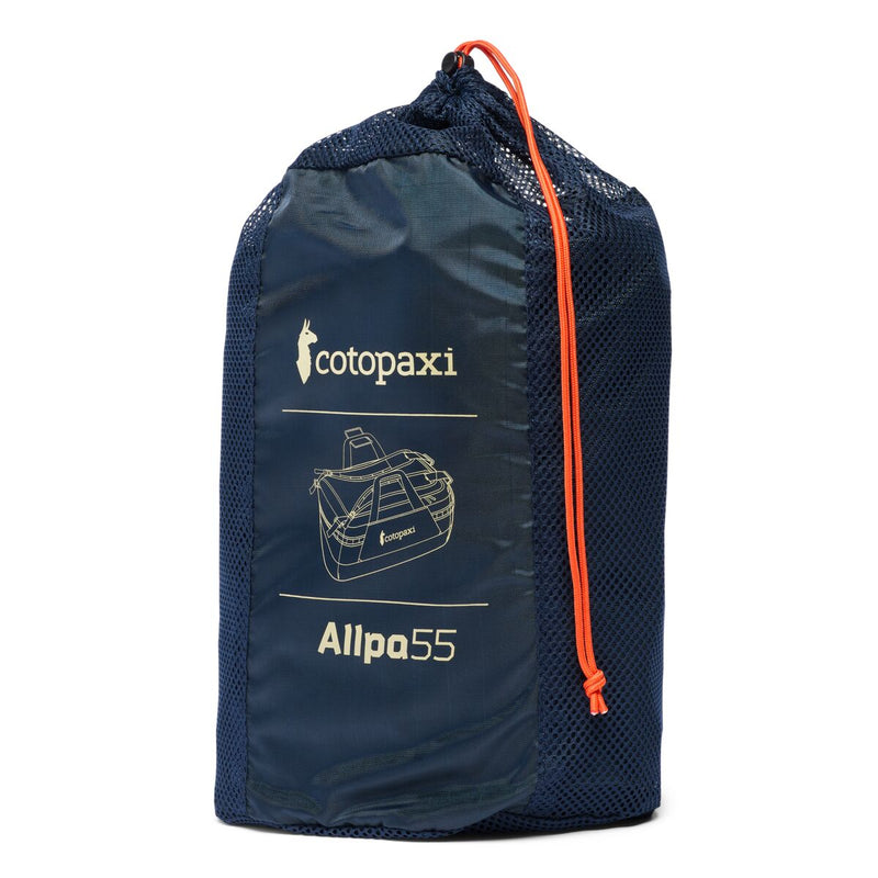 Cotopaxi Allpa Getaway 55L Duffle - Blue Smoke/Carbon