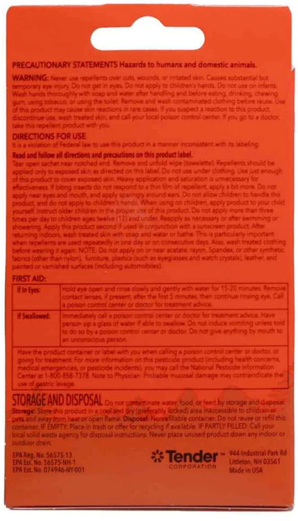 Ben's 30 Tick & Insect Repellent Wipes
