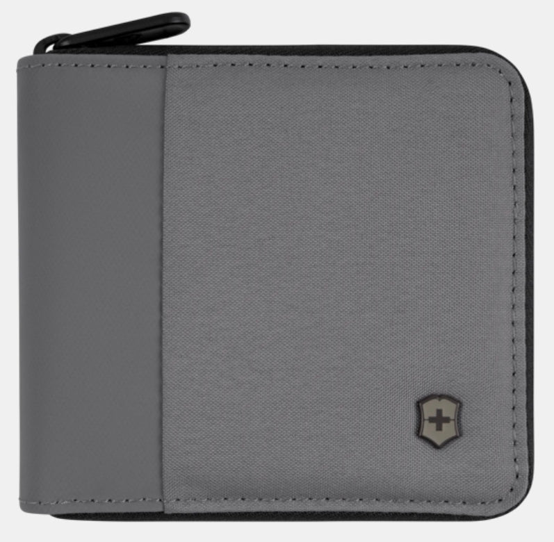 Victorinox Travel Essentials Zip-Around Wallet - Gray