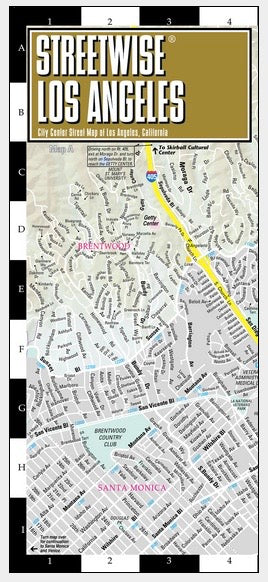 Streetwise Los Angeles Map