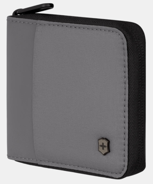 Victorinox Travel Essentials Zip-Around Wallet - Gray