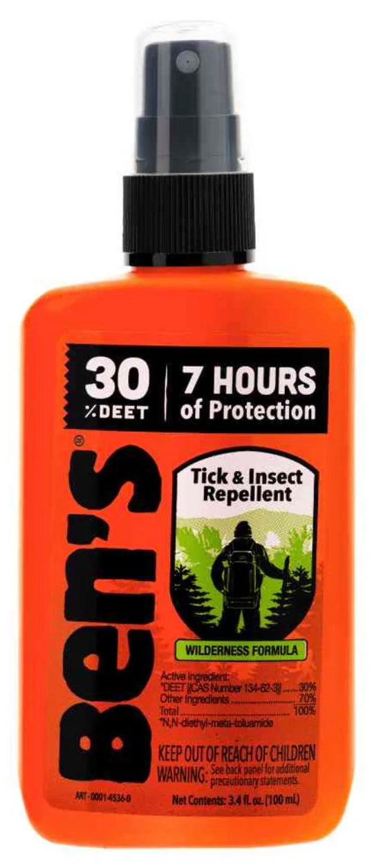 Ben's 30 Tick & Insect Repellent 3.4 oz. Pump Spray