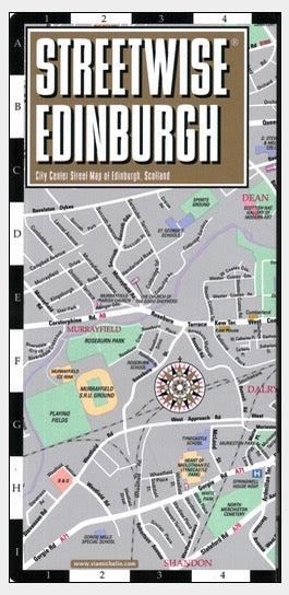 Streetwise Edinburgh Map