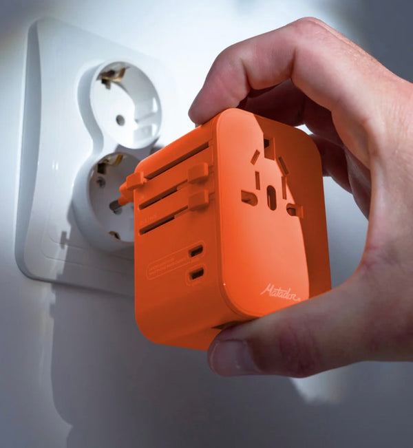 Matador Global Travel Adapter - Orange