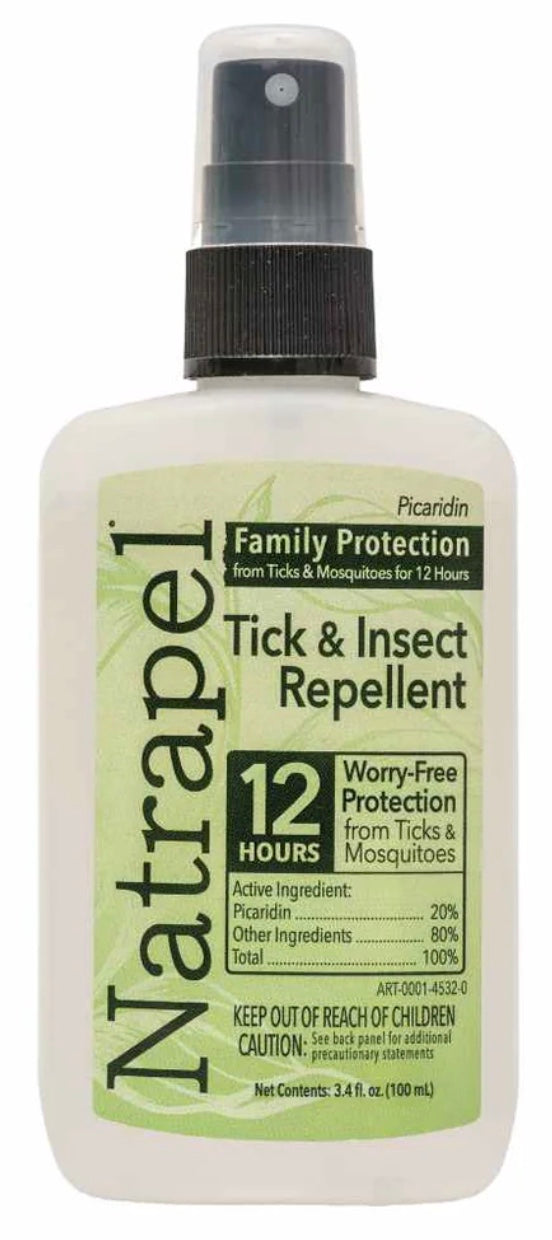 Natrapel Picaridin Tick & Insect Repellent 3.4 oz. Pump Spray