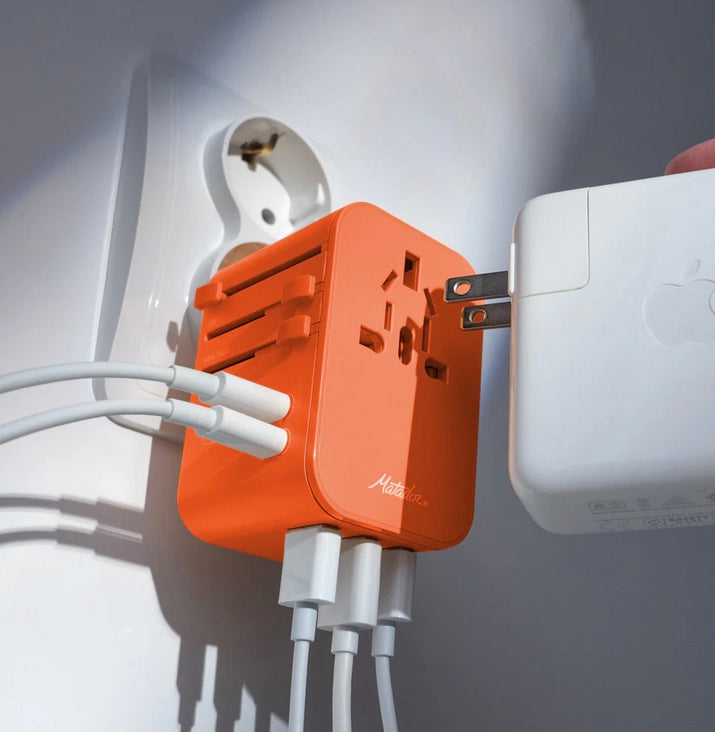 Matador Global Travel Adapter - Orange
