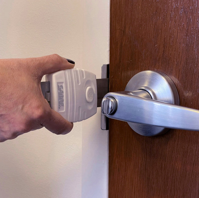SABRE Portable Door Lock for Hinged Doors