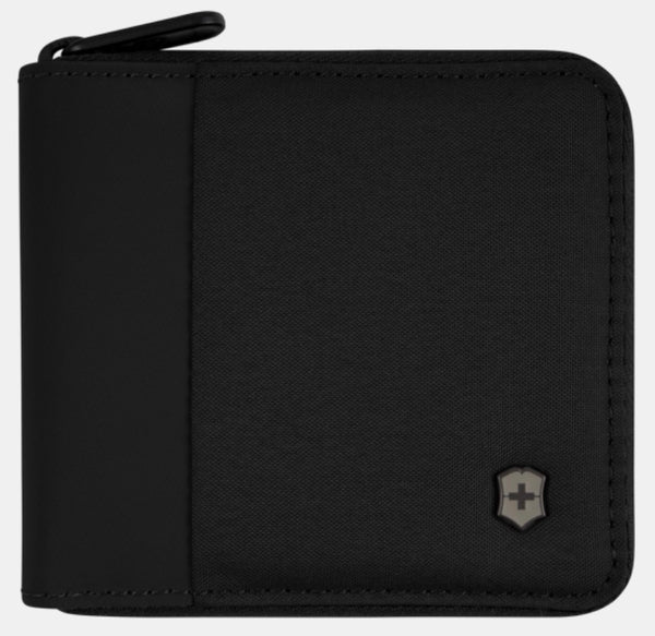Victorinox Travel Essentials Zip-Around Wallet - Black