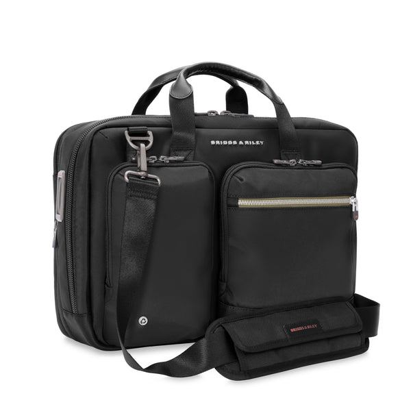 Briggs & Riley HTA Medium Expandable Briefcase - Black