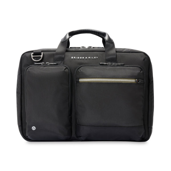 Briggs & Riley HTA Medium Expandable Briefcase - Black