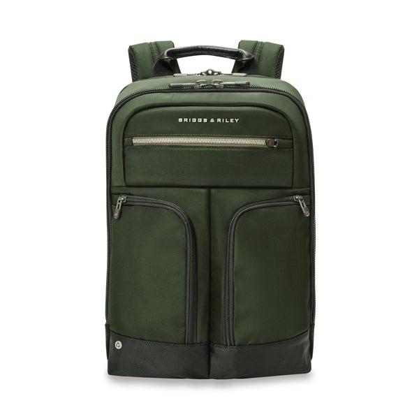 Briggs & Riley HTA Slim Expandable Backpack -Hunter Green