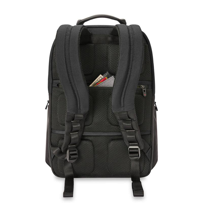 Briggs & Riley HTA Medium Widemouth Backpack - Black