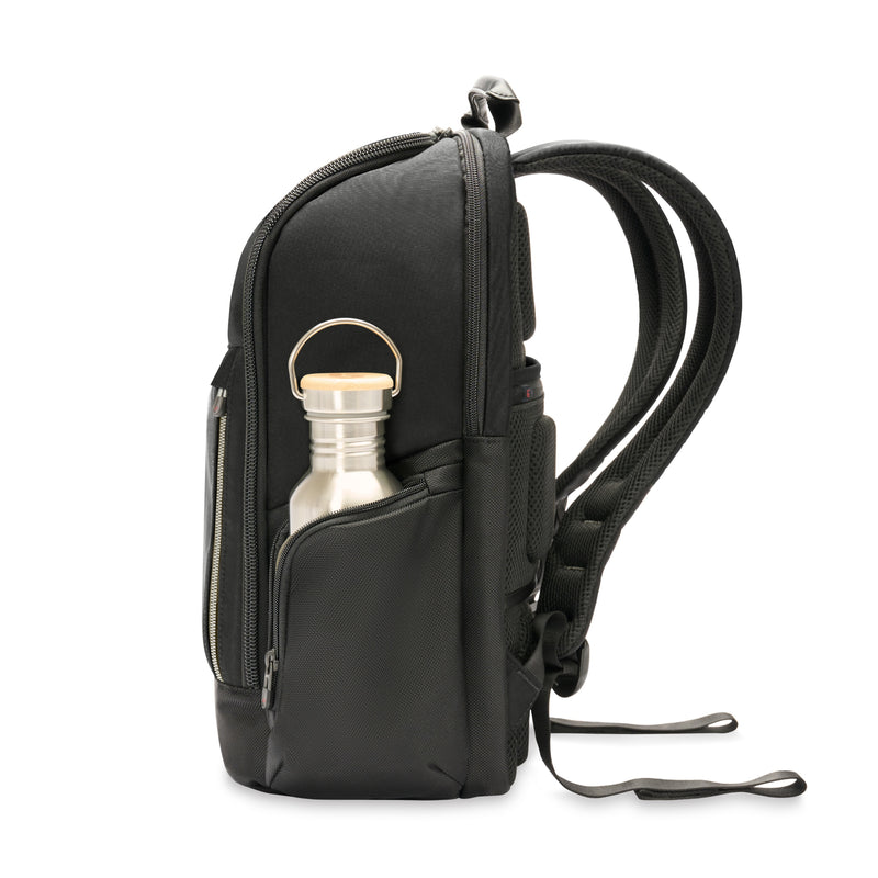 Briggs & Riley HTA Medium Widemouth Backpack - Black