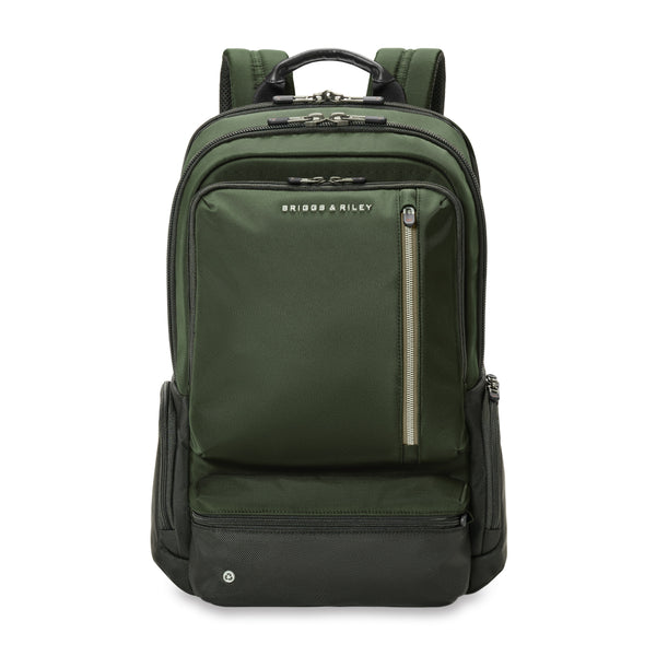 Briggs & Riley  HTA Medium Widemouth Backpack -Hunter Green