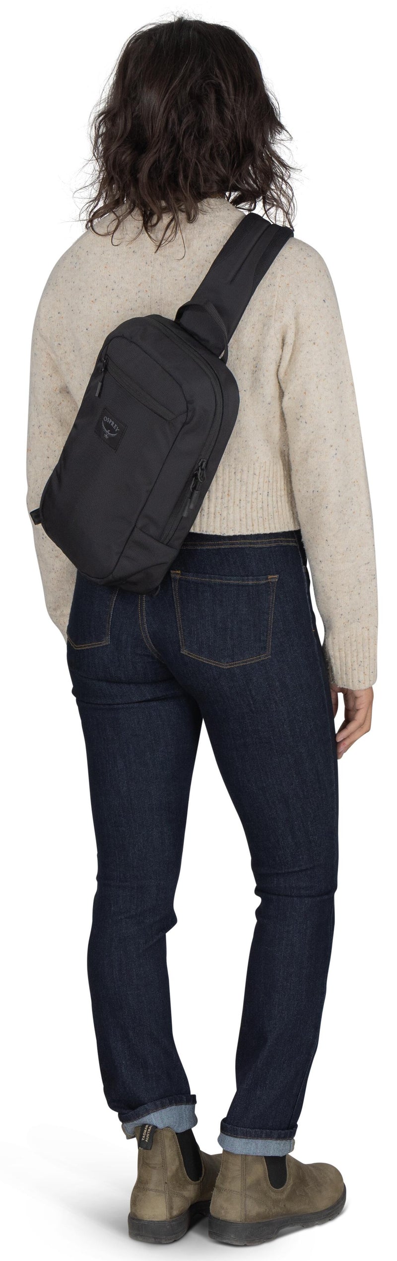 Aoede Crossbody Bag-Black