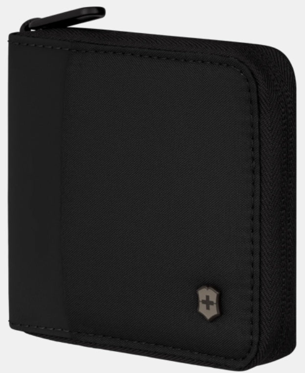 Victorinox Travel Essentials Zip-Around Wallet - Black