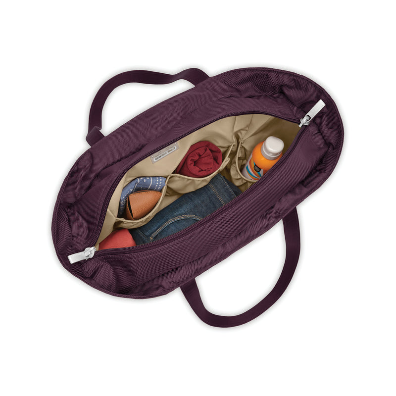 Briggs & Riley Baseline Traveler Tote - Plum