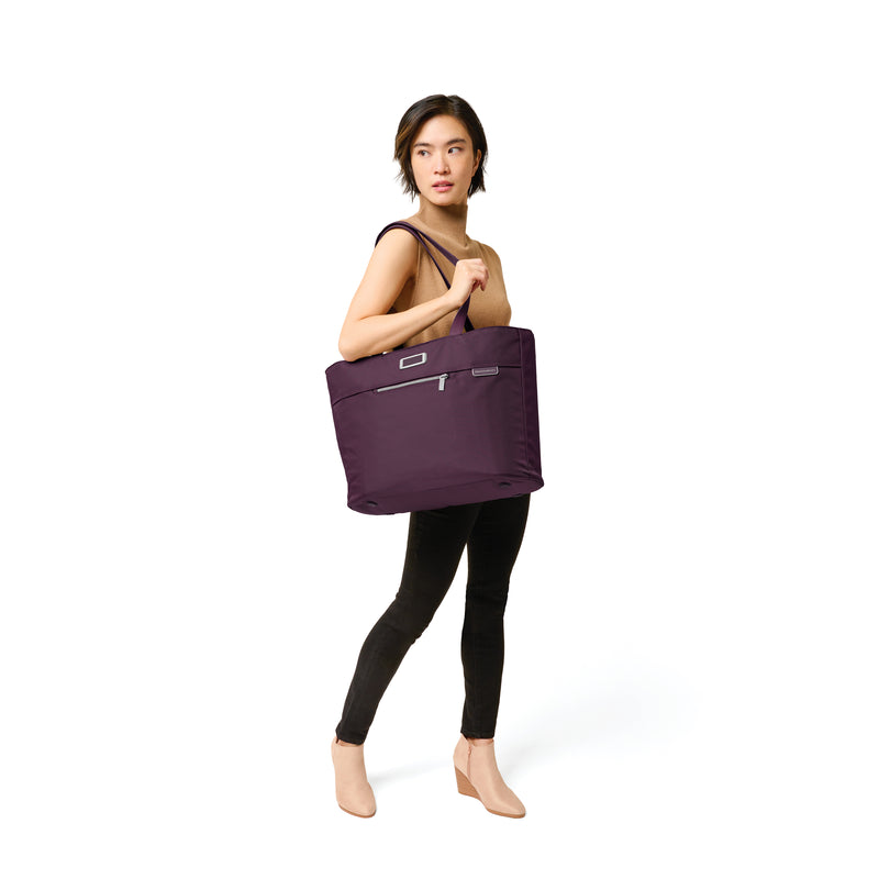 Briggs & Riley Baseline Traveler Tote - Plum