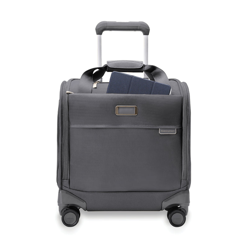 Briggs & Riley Baseline Cabin Spinner - Steel Gray