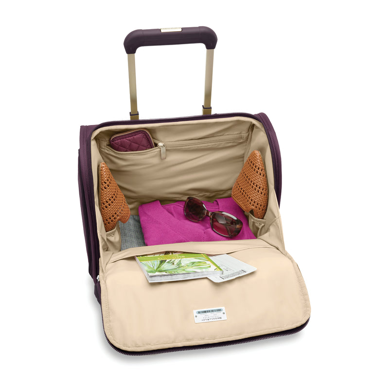 Briggs & Riley Baseline Cabin Spinner North/South - Plum