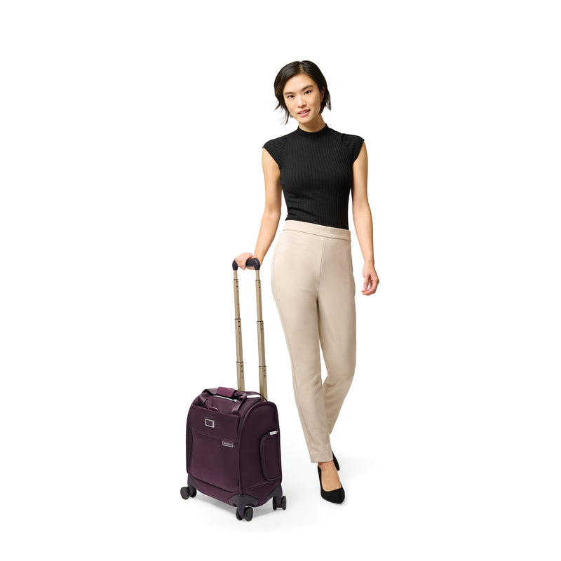 Briggs & Riley Baseline Cabin Spinner North/South - Plum