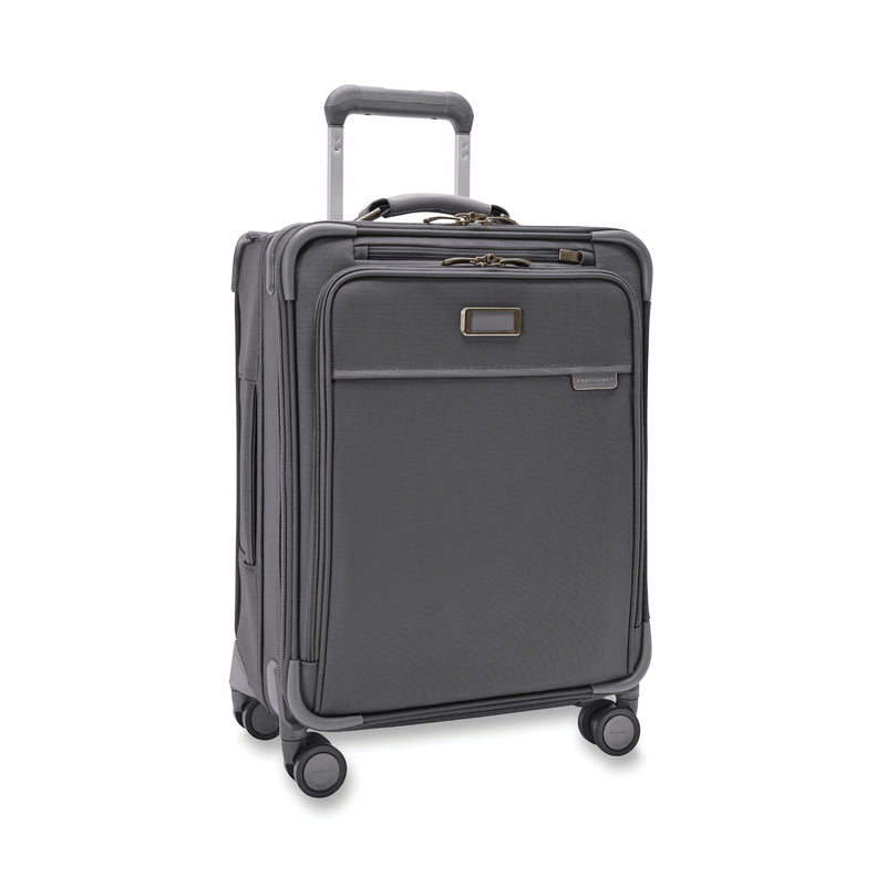 Briggs & Riley Baseline Global Carry-On Spinner - Steel Gray