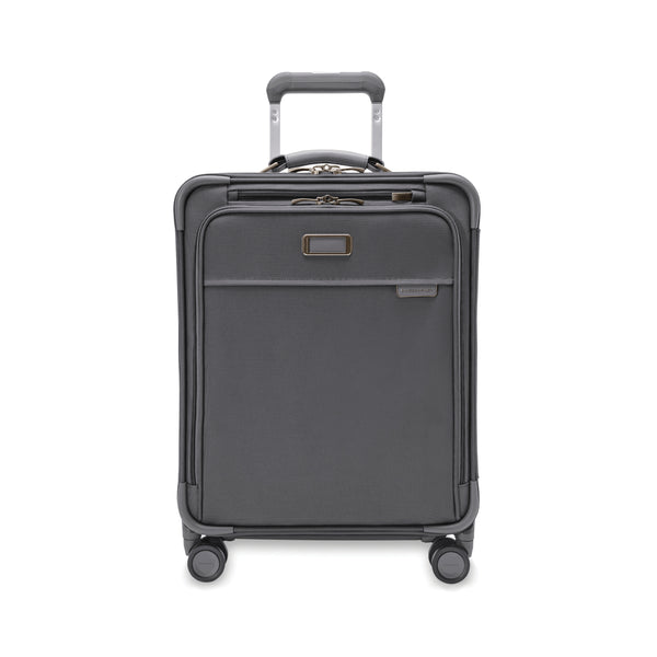 Briggs & Riley Baseline Global Carry-On Spinner - Steel Gray