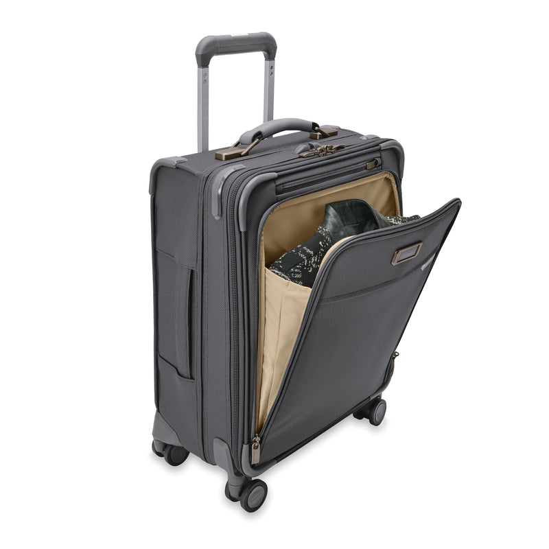 Briggs & Riley Baseline Global Carry-On Spinner - Steel Gray