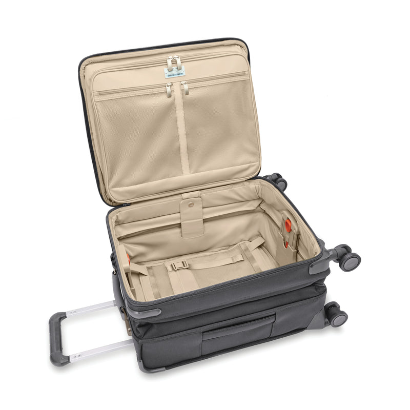 Briggs & Riley Baseline Global Carry-On Spinner - Steel Gray