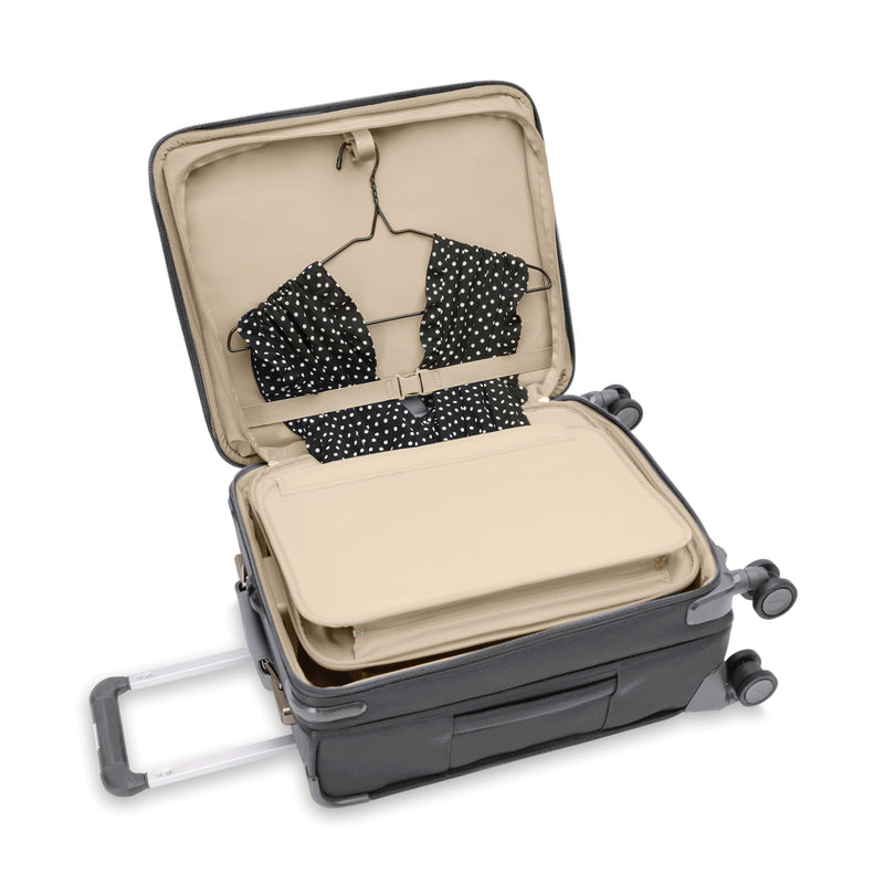 Briggs & Riley Baseline Global Carry-On Spinner - Steel Gray