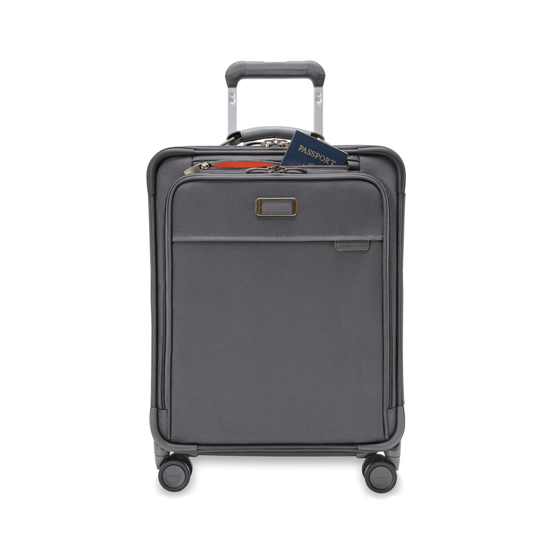 Briggs & Riley Baseline Global Carry-On Spinner - Steel Gray