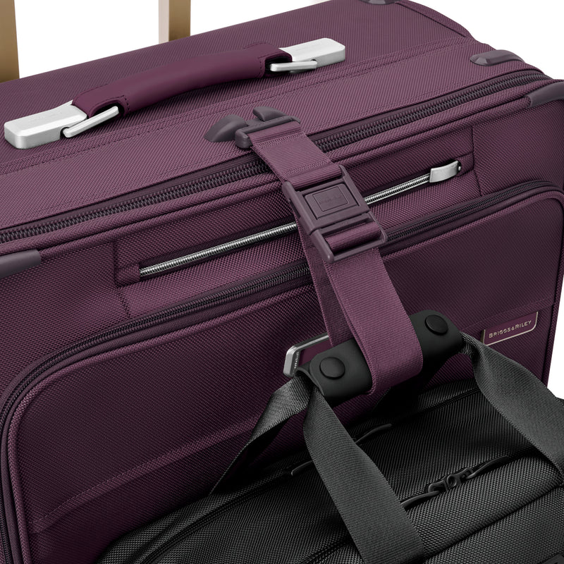 Briggs & Riley Baseline Global Carry-On Spinner - Plum