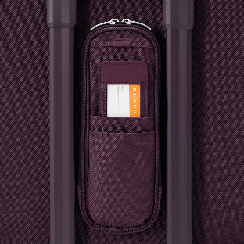 Briggs & Riley Baseline Global Carry-On Spinner - Plum
