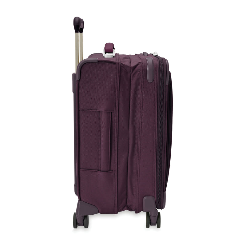 Briggs & Riley Baseline Global Carry-On Spinner - Plum