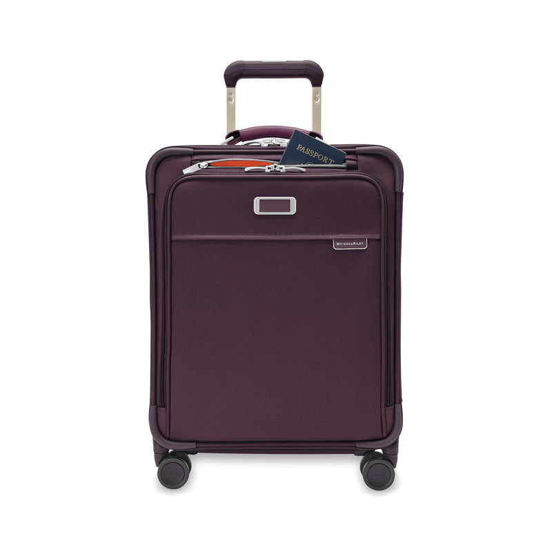 Briggs & Riley Baseline Global Carry-On Spinner - Plum