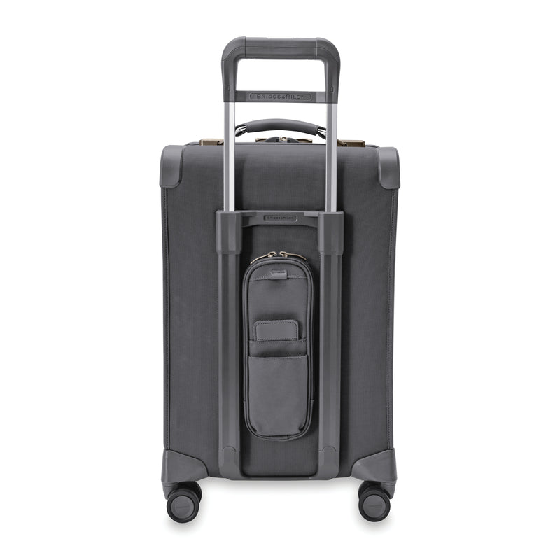 Briggs & Riley Baseline Essential Carry-On Spinner - Steel Gray