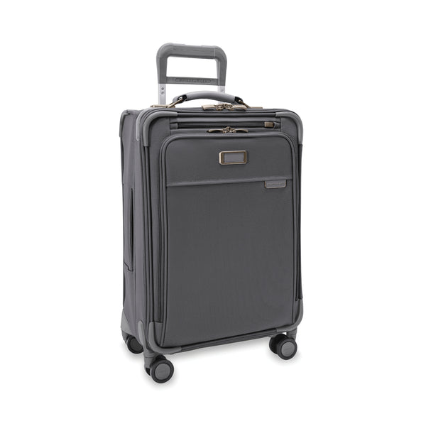 Briggs & Riley Baseline Essential Carry-On Spinner - Steel Gray