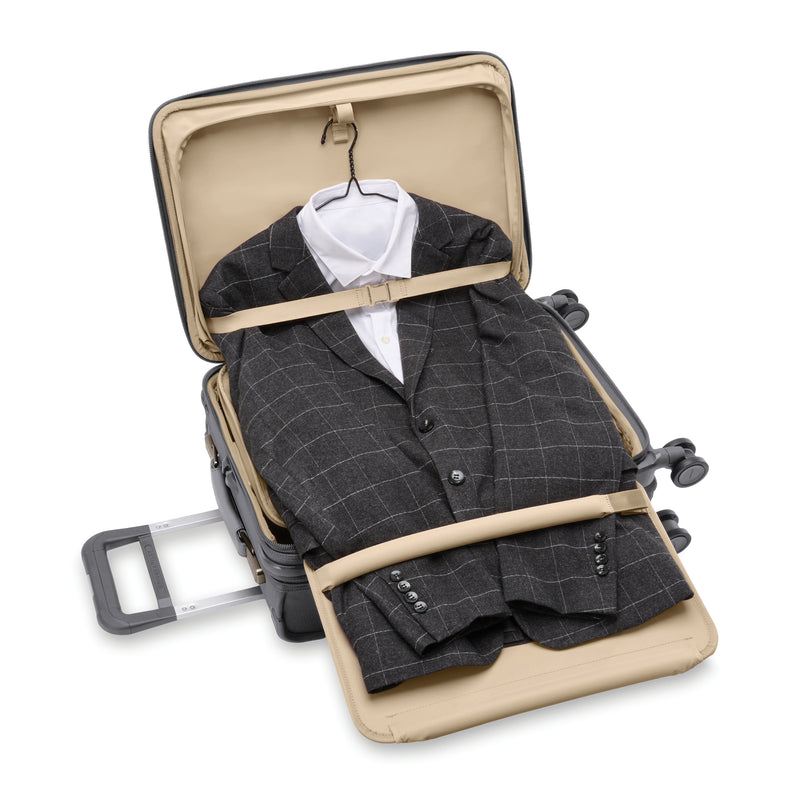 Briggs & Riley Baseline Essential Carry-On Spinner - Steel Gray