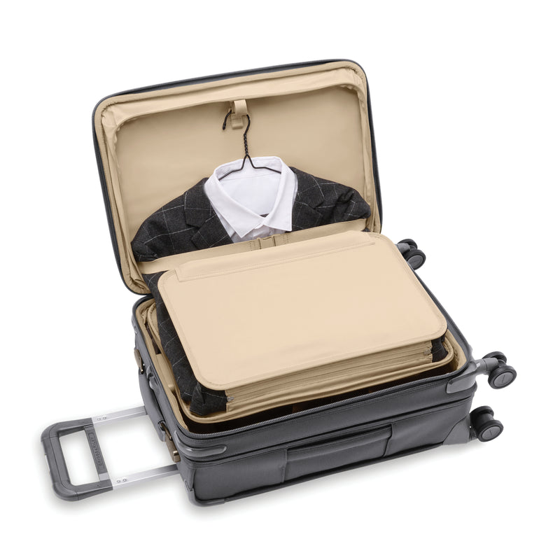 Briggs & Riley Baseline Essential Carry-On Spinner - Steel Gray