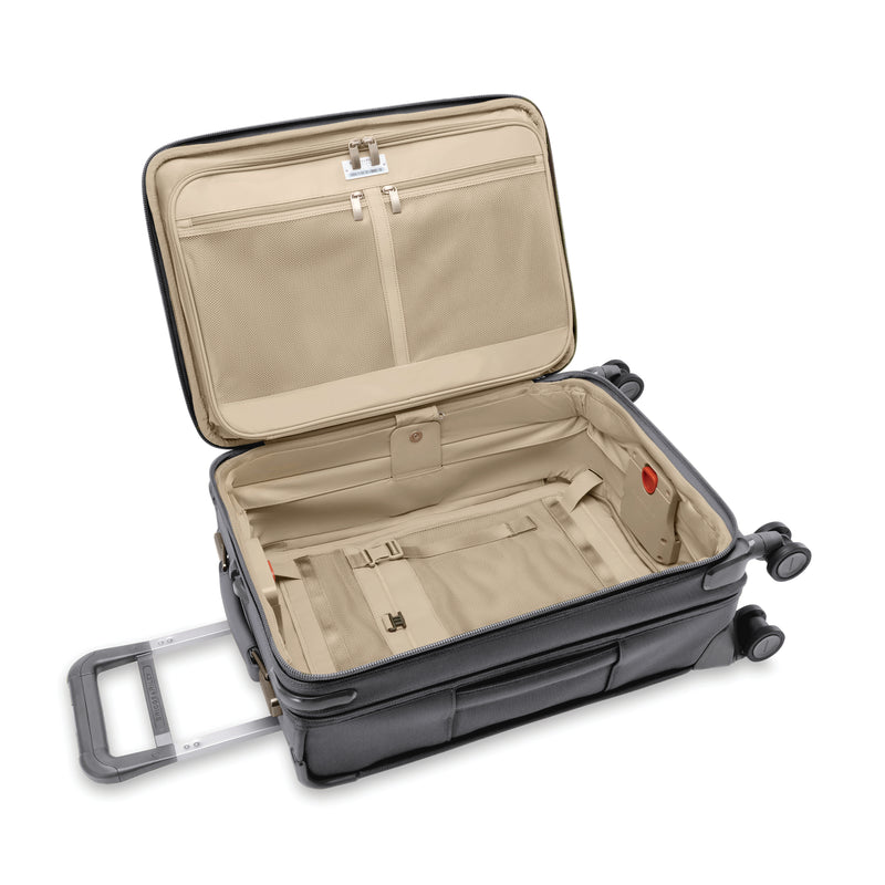 Briggs & Riley Baseline Essential Carry-On Spinner - Steel Gray