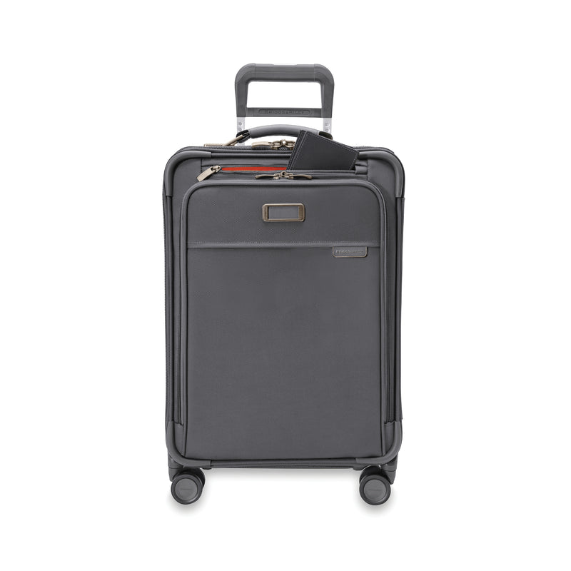 Briggs & Riley Baseline Essential Carry-On Spinner - Steel Gray