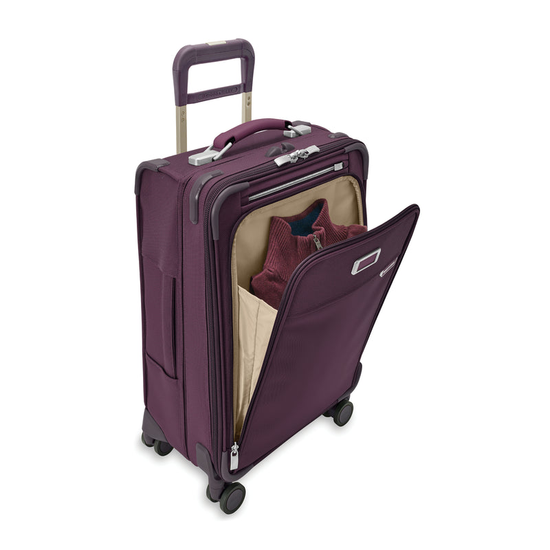 Briggs & Riley Baseline Essential Carry-On Spinner - Plum