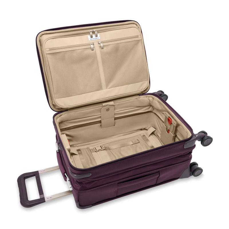 Briggs & Riley Baseline Essential Carry-On Spinner - Plum