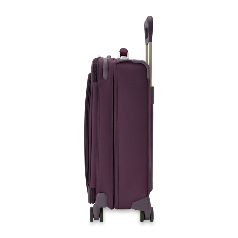 Briggs & Riley Baseline Essential Carry-On Spinner - Plum
