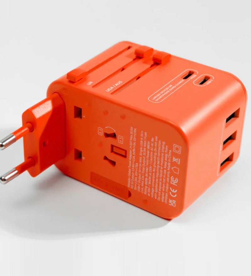 Matador Global Travel Adapter - Orange