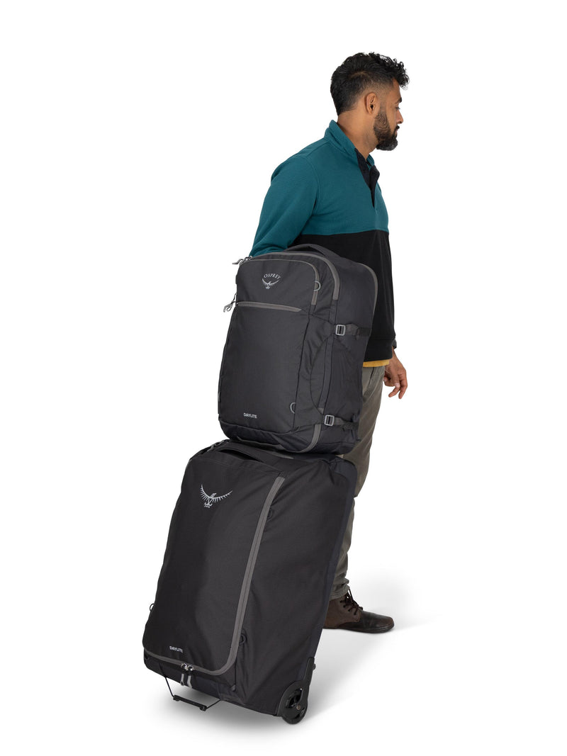 osprey daylite pack dimensions 44L Carry-On Travel - Lightweight, Durable Backpack with Streamlined Design Removable 20mm webbing hipbelt Osprey Daylite Carry-On Travel Pack