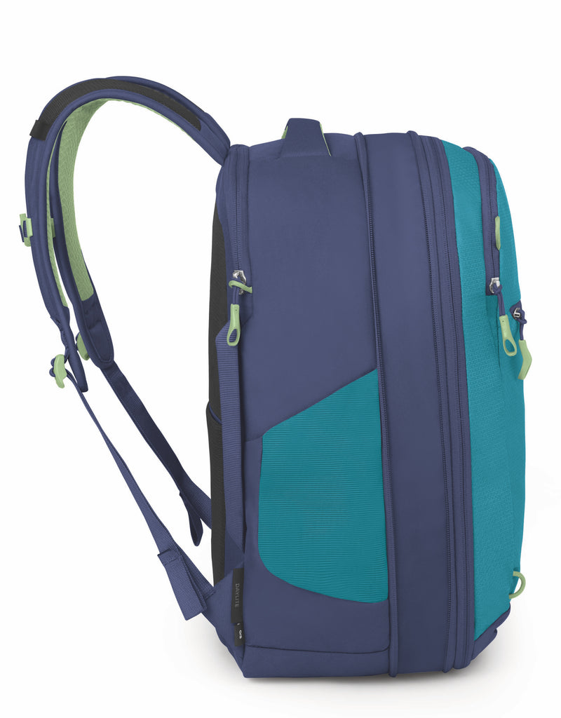 osprey daylite misty teal Plus Commuter Backpack - Lightweight, Everyday Pack with Laptop Sleeve and Water Bottle Pockets and luggage pass Osprey Daylite Plus Commuter Backpack,